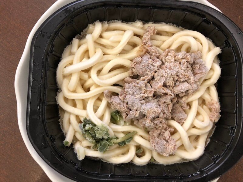 讃岐麺一番肉ぶっかけうどん大盛り