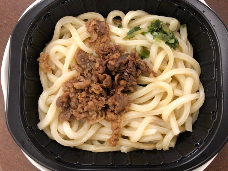 讃岐麺一番肉ぶっかけうどん大盛り