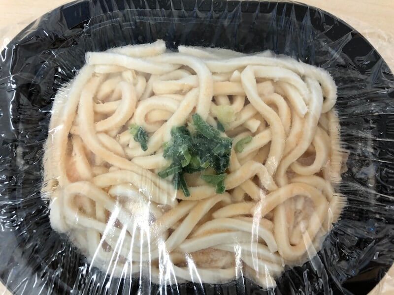 テーブルマークの明太クリームうどん