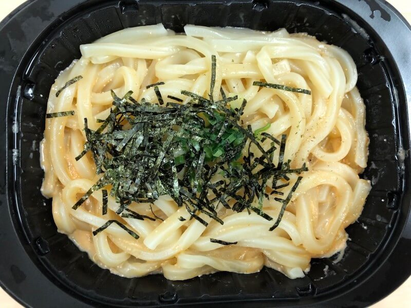 テーブルマークの明太クリームうどん